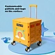 L07 Blue storage handcart
